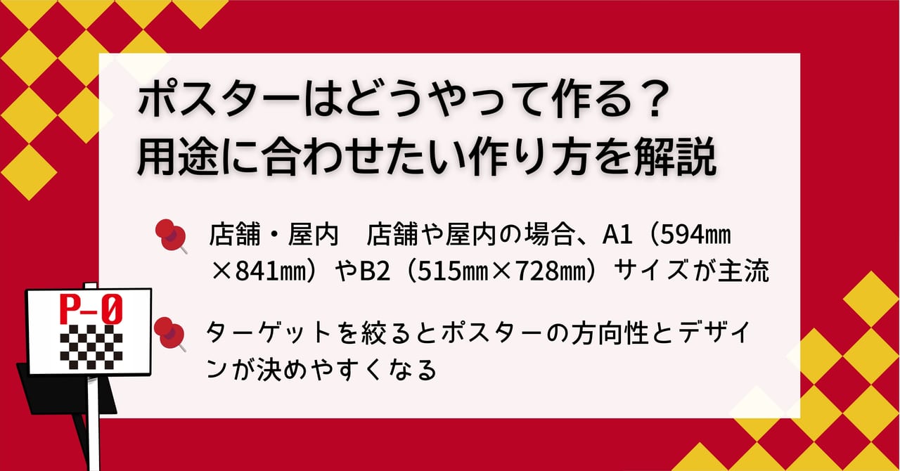 ポスター 作り方